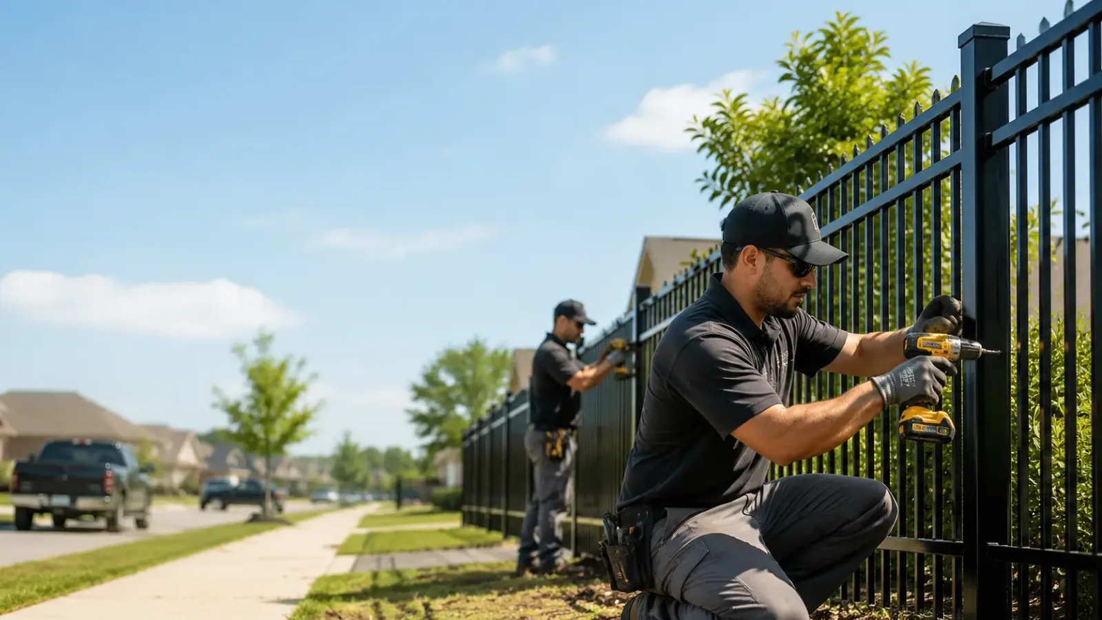 Metal Fence Installation in Campbell Hill, IL
